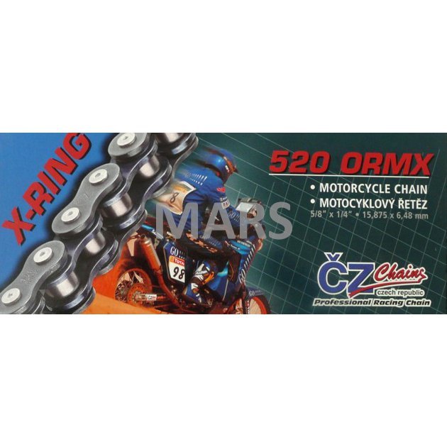Valčeková reťaz 520 ORMX GOLD, 120 čl. – ČZ